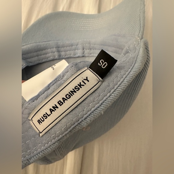 RUSLAN BAGINSKIY Ukraine Cotton Baseball Cap in Blue. OS. NWOT. - Picture 8 of 13